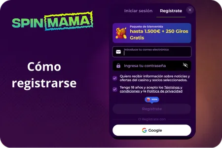 Spinmama registro