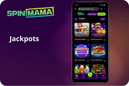 Spin Mama Jackpots
