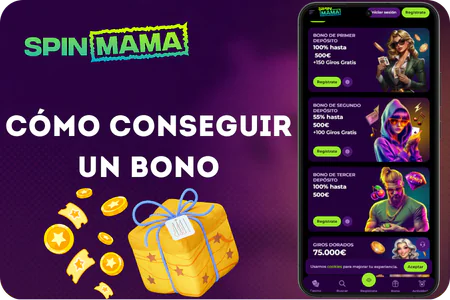 Pasos para activar bonos en Spinmama Casino